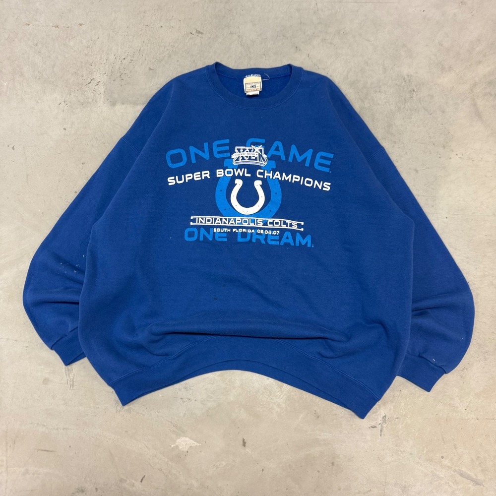 Vintage y2k Colts‎ Super bowl Crewneck
